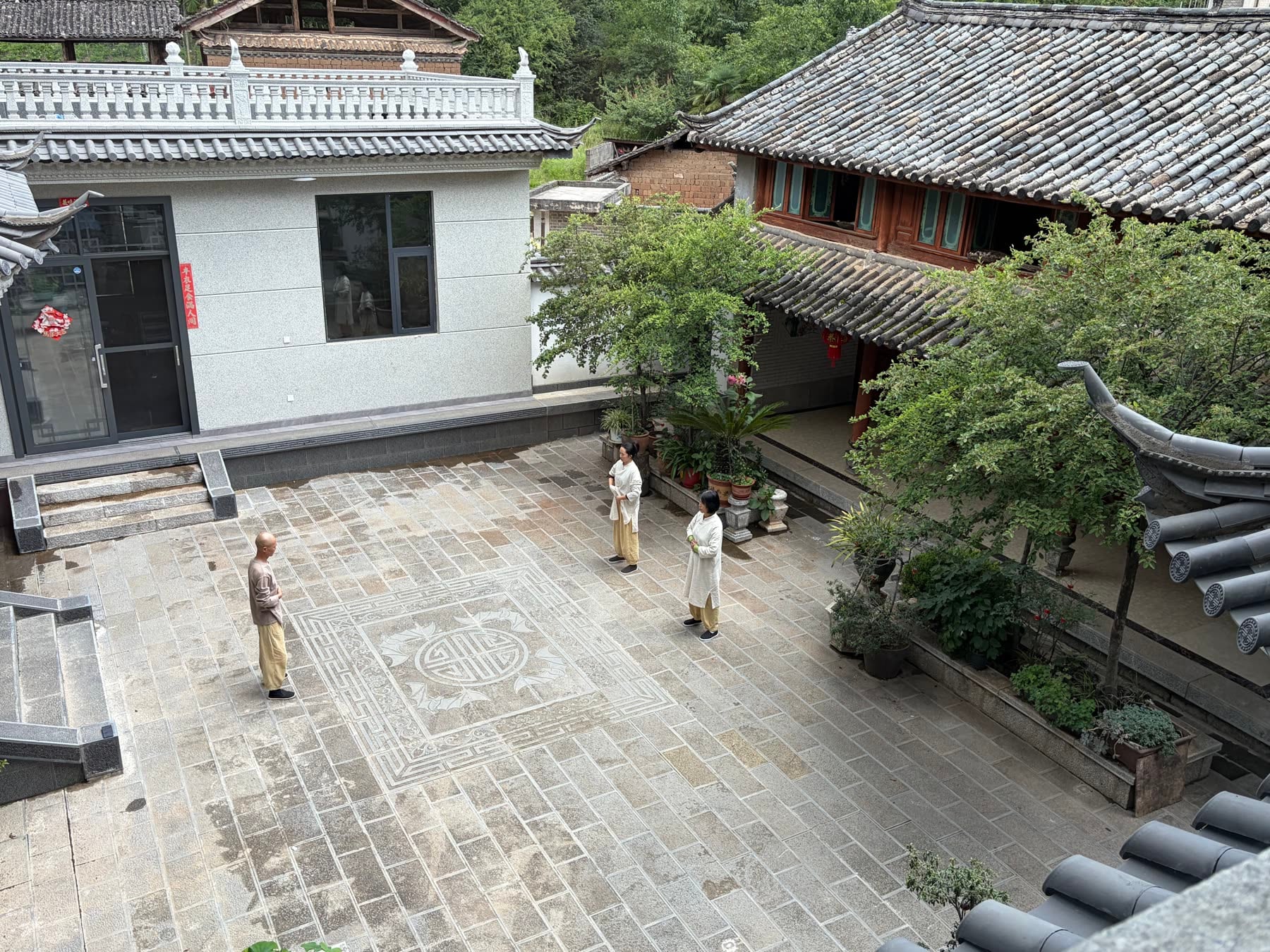 清心谷麗江院落中的真實小班活動